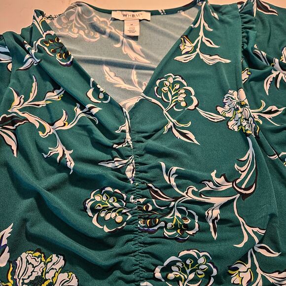 Women's White House Black Market Flair Sleeve Top, Size Med. - Picture 3 of 9